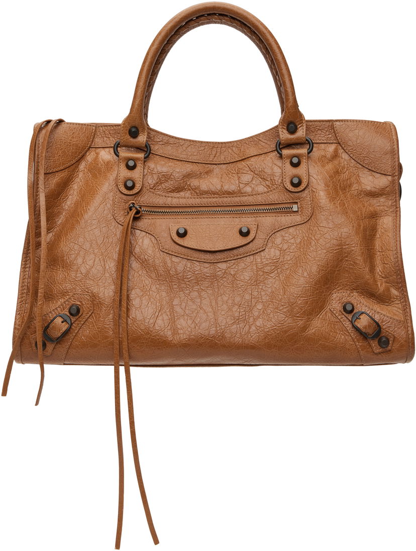 Håndtaske Balenciaga Balenciaga 'Le City' Medium Bag Brun | 823058 2ABEK