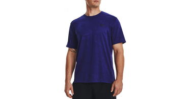 T-shirt Under Armour UA Tech Vent Jacquard Mørkeblå | 1377052-468, 1