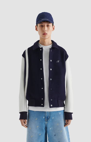 Jakke AXEL ARIGATO Bay Varsity Jacket Sort | A2183002, 7