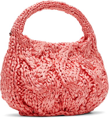 Håndtaske JW Anderson JW Anderson Small Cable Knit Bag Sort | HB0726-FA0445, 3