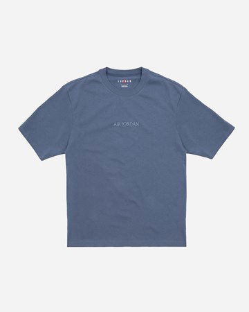 T-shirt Jordan Wordmark T-shirt Blå | FJ1969-491, 0