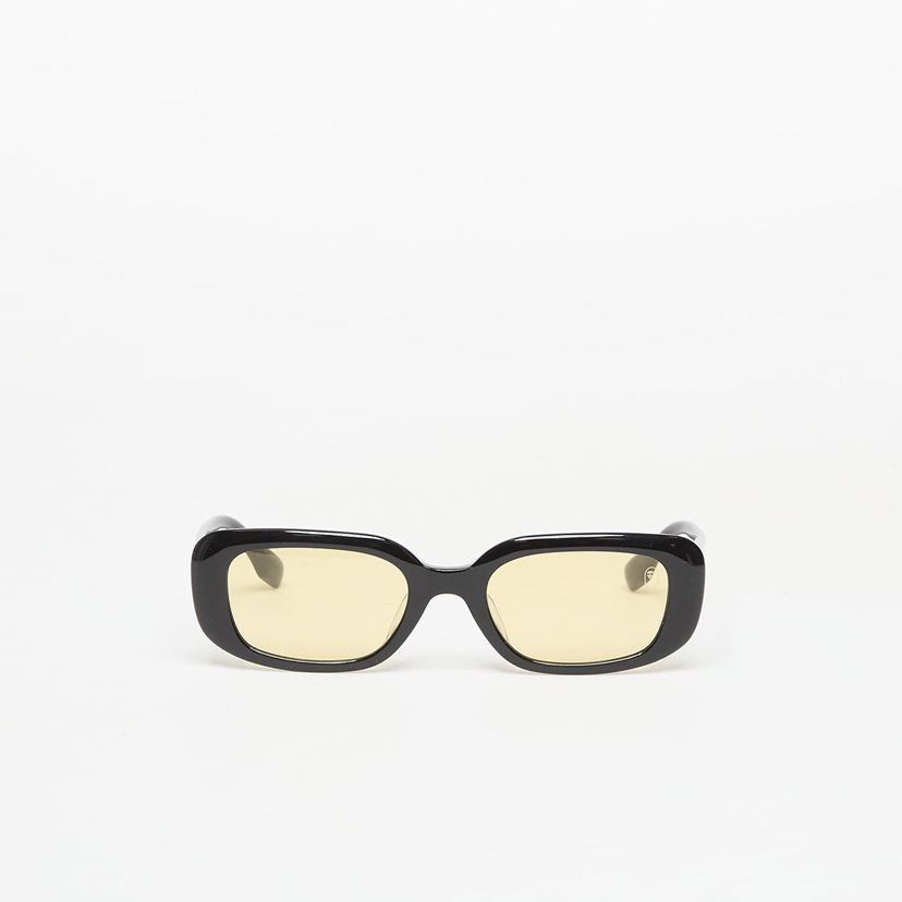 Solbriller BAPE Rectangular Frame Sunglasses Sort | 001GLL201322MBLK