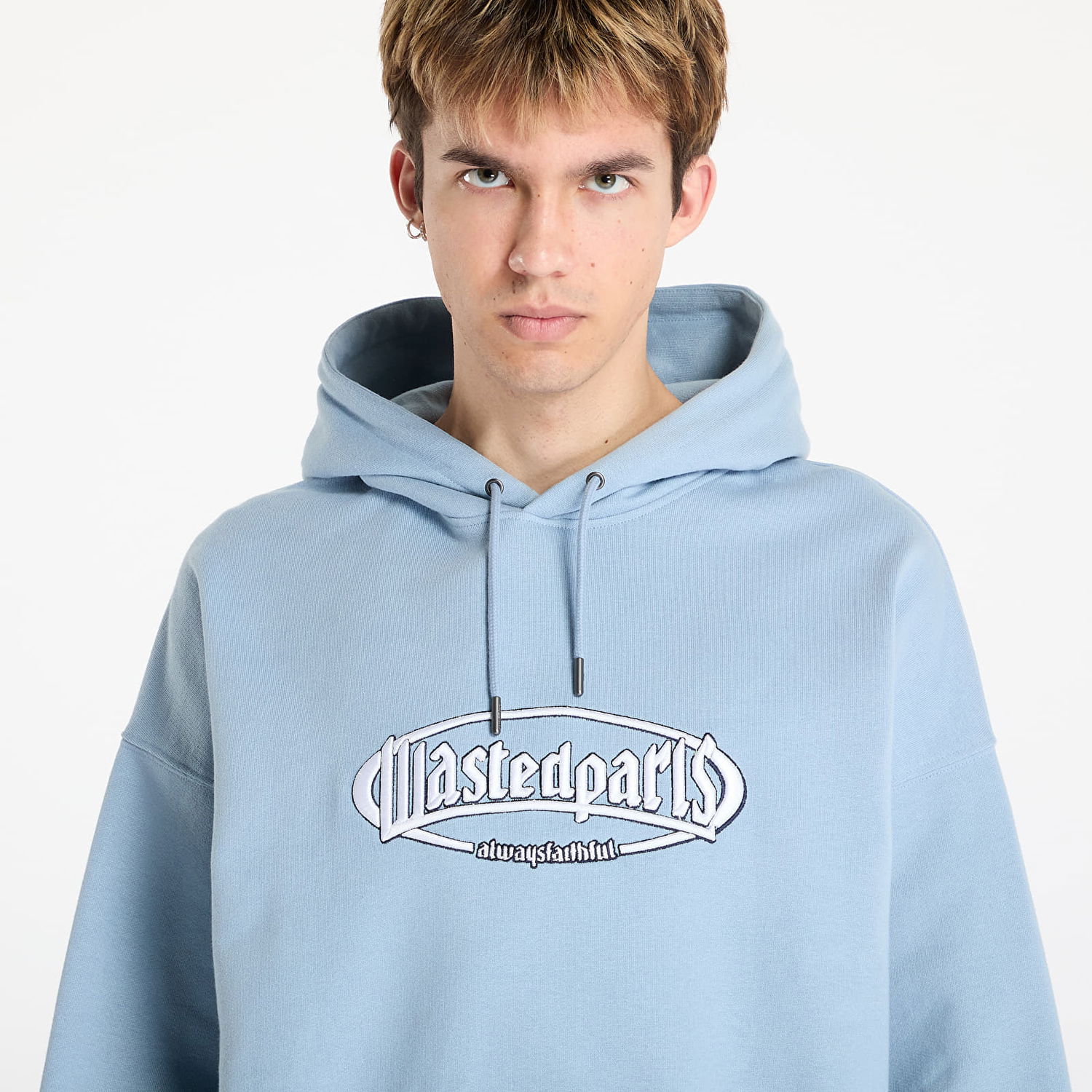 Sweatshirt Wasted Paris Wasted Paris M Yard Boxy Hoodie Blå | WP_000257, 1