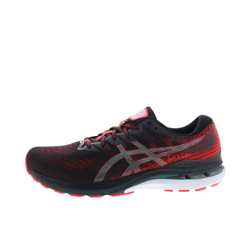 Løbe Asics Gel-Kayano 28 Black Electric Red White Sort | 1011B188-002