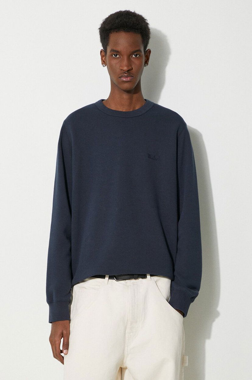 Sweatshirt WOOLRICH Sweatshirt Crewneck Blå | CFWOSW0225MRUT3684