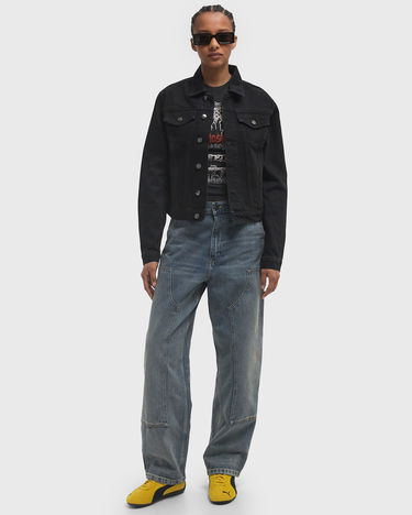 Jakke 032C Down To Earth Boxy Denim Jacket Sort | S25-URD-1921-050-W, 2