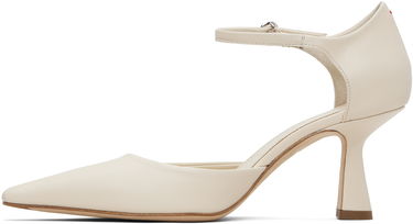 Tøj Aeyde Aeyde Salvi Ankle Strap Heels Hvid | A11-PU-VDHP75ST167-SS25-100-007, 2