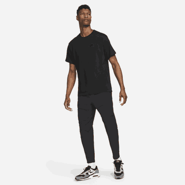 T-shirt Nike Sportswear Lightweight Knit Short-Sleeve Top Sort | DM6585-010, 4