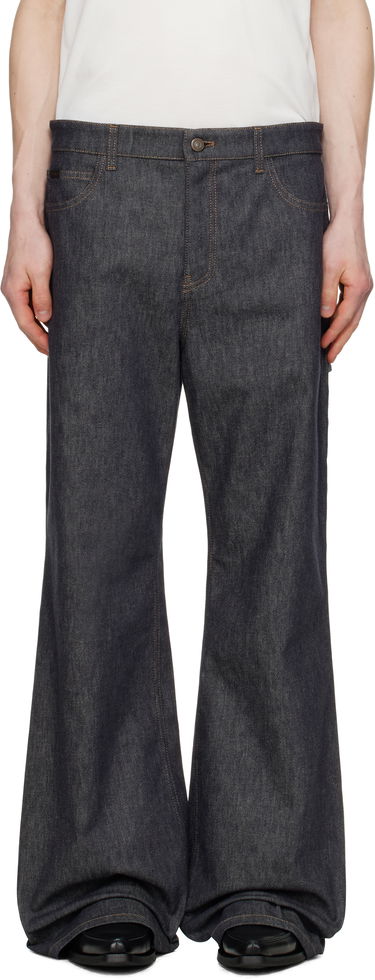 Jeans Courrèges Courrèges Hammer Baggy Jeans Blå | 125DPA241DE0035, 0