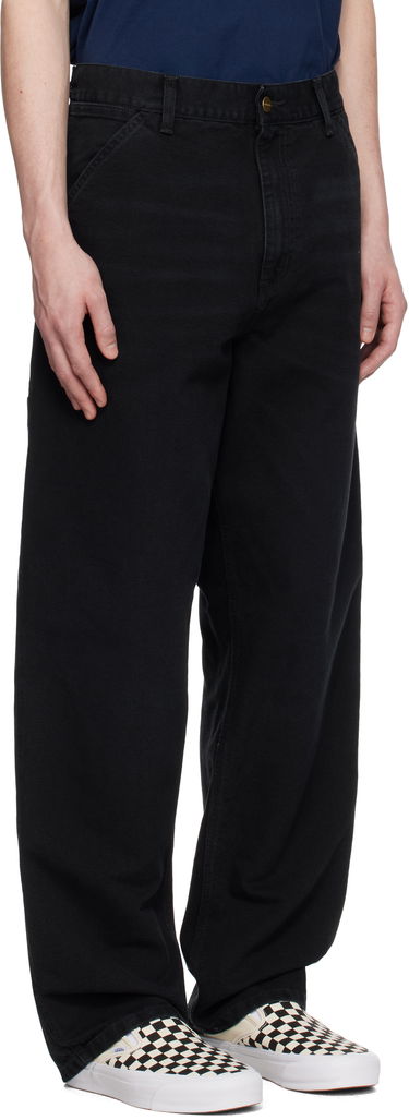 Cargo bukser Carhartt WIP Carhartt WIP Single Knee Pant Sort | I034798_96, 4