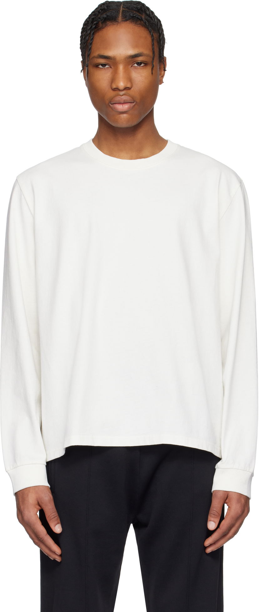 Sweater OUR LEGACY Our Legacy Tour Longsleeve T-Shirt Hvid | M2256TR