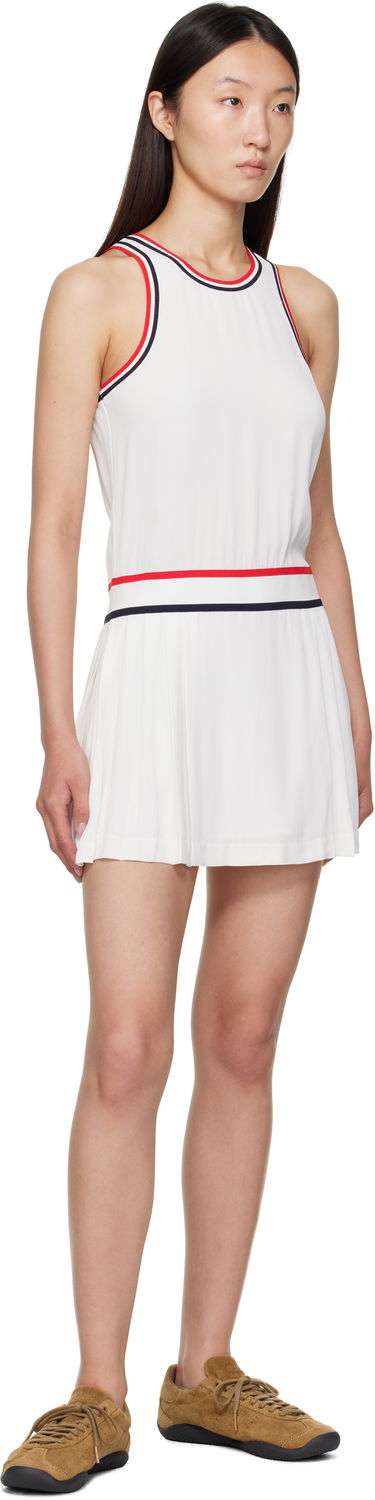 Kjole Sporty & Rich Sporty & Rich Phoebe Tennis Minidress Hvid | DR004602300WH36, 3