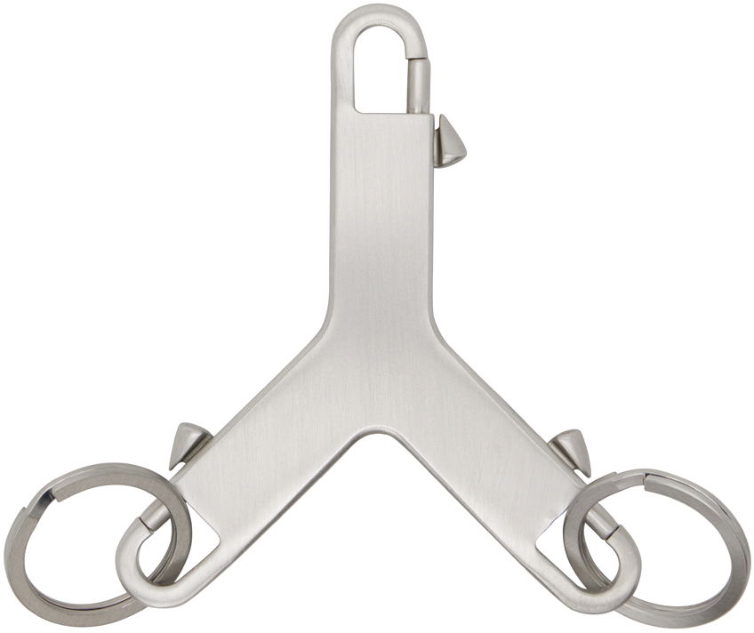 Nøgleringe Rick Owens Silver Cerberus Keychain Metalisk | RA02D0594 MET, 1