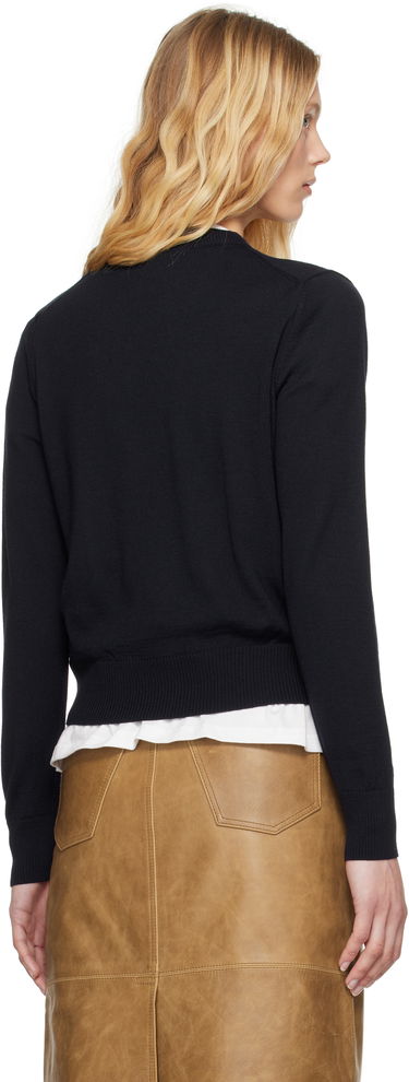 Sweater AMI De Cœur Cardigan Sort | BFFKC111.KN0025, 2