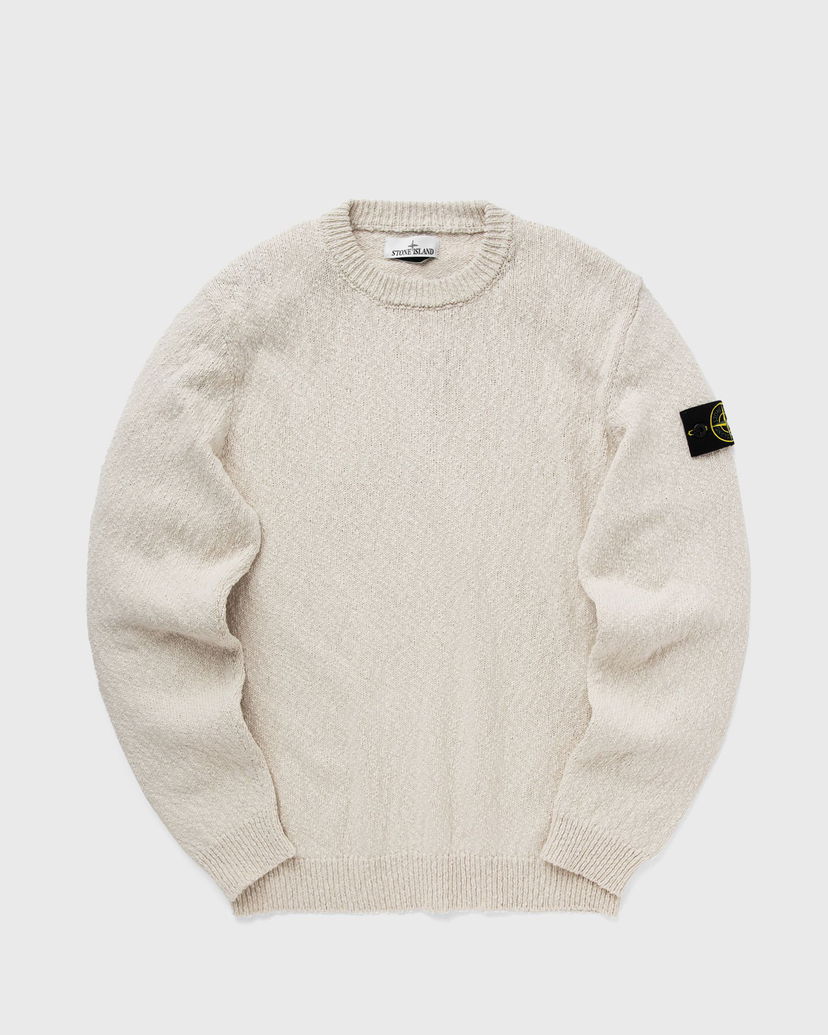 Sweater Stone Island Patch Crewneck Beige | 8015562B1.V0091
