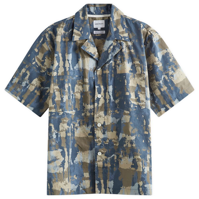 Skjorte NORSE PROJECTS Mads Print Vacation Flerfarvet | N40-0800-7156