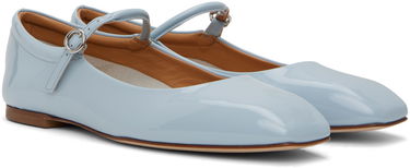 Kjole Aeyde Aeyde Uma Ballerina Flats Blå | A11-FL-RKLS08FL68-SS24-1000-048, 3
