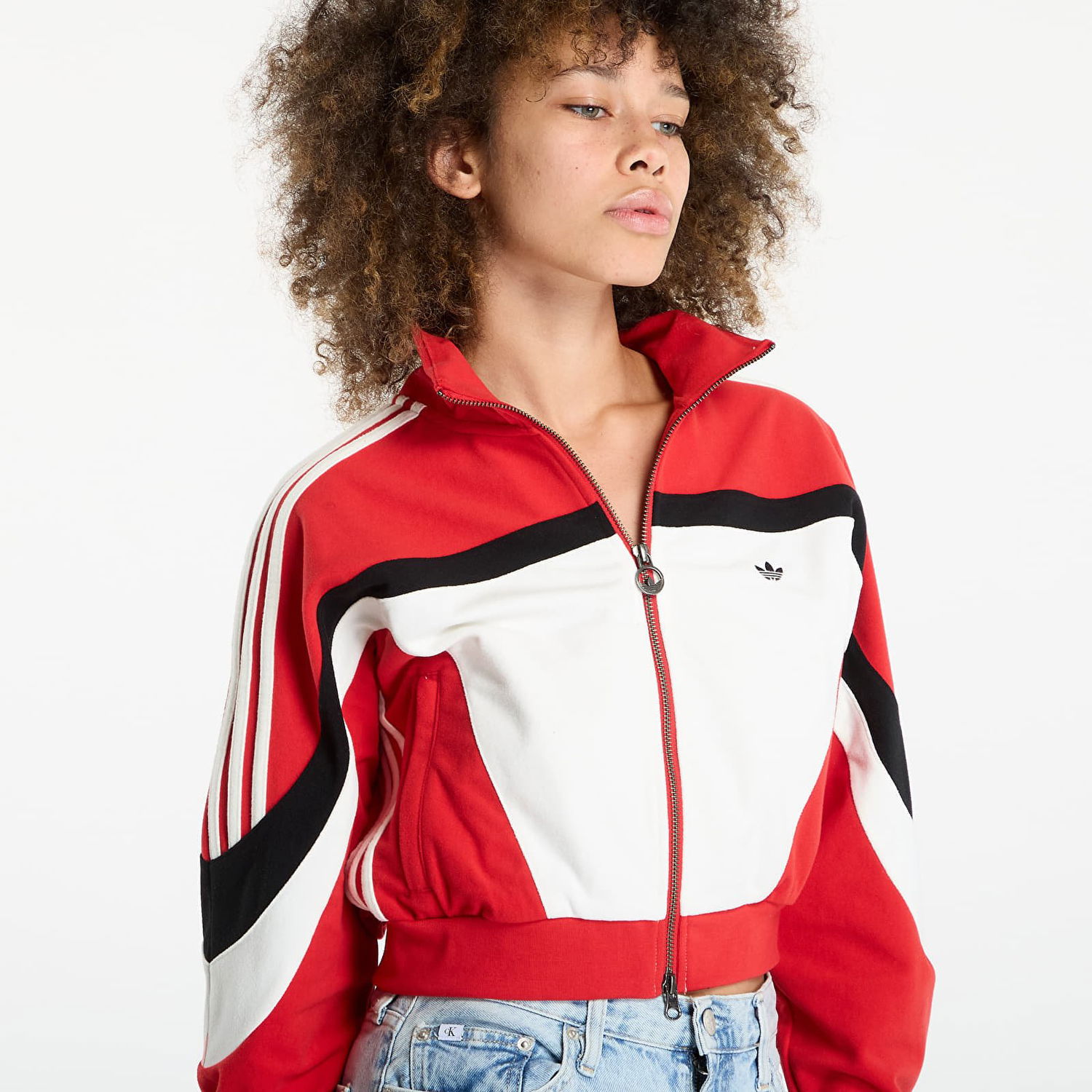 Jakke adidas Originals Adidas Blocking Track Top Rød | JY2387, 1
