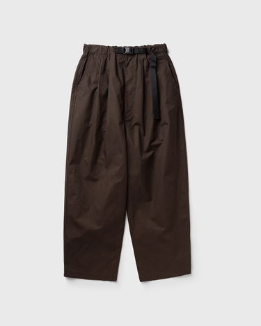 Bukser Comme des Garçons Wide-Leg Cropped Pants with Integrated Web Belt Brun | HP-P012-W25-3, 0