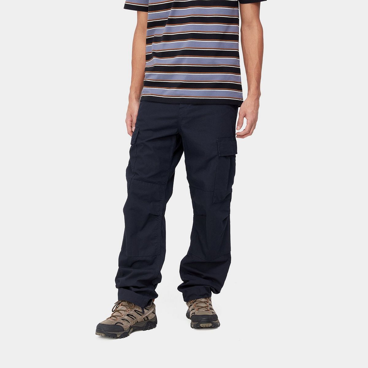 Cargo bukser Carhartt WIP Regular Cargo Pant Mørkeblå | I015875_1C_02, 1