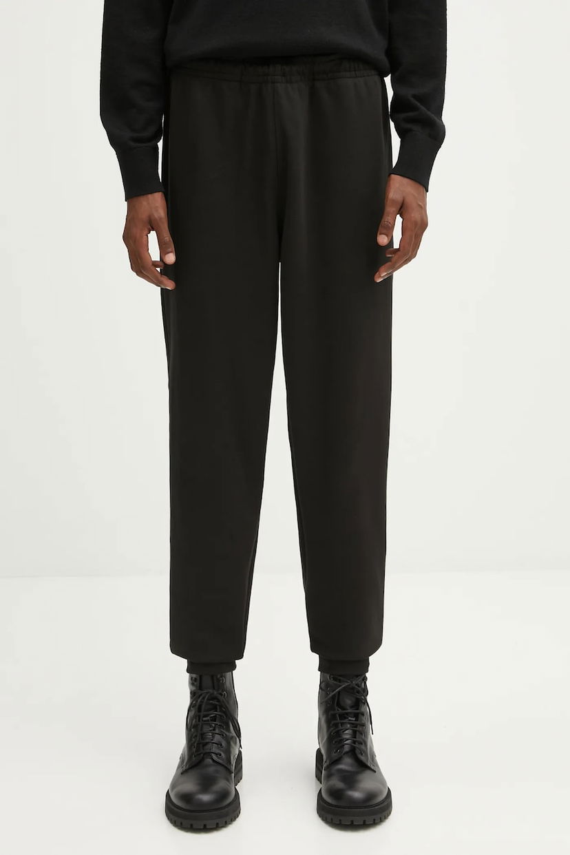 Joggingbukser Lacoste Lacoste Cropped Lounge Pants Sort | XH5132