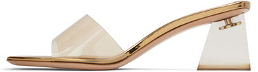 Tilbehør Gianvito Rossi Gianvito Rossi Cosmic Heeled Mules Metalisk | G11320-55PLE-GME, 2