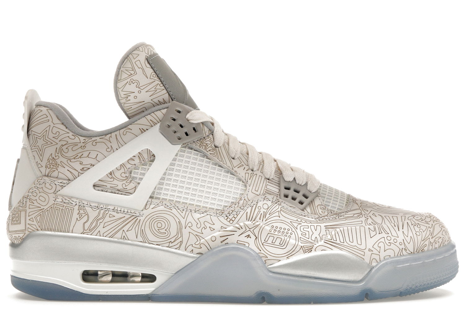 Sneakers og sko Jordan Jordan 4 Retro "30th Anniversary Laser" Grå | 705333-105, 0