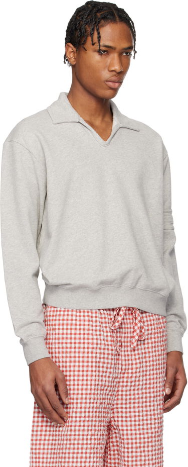 Sweater Bode Bode Crew Polo Grå | MRS25CS058, 1