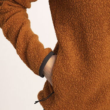 Sweater Lundhags Lundhags Flok Wool Pile Fleece Jacket Brun | 1123100, 3