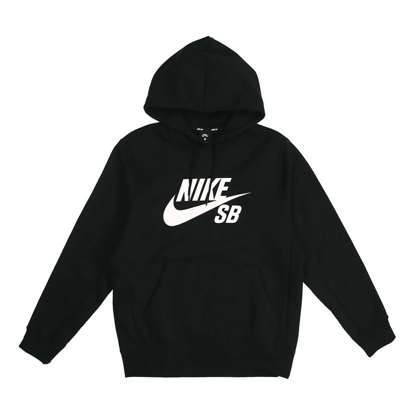 Sweatshirt Nike SB SB Icon Skate Hoodie Sort | AJ9734-010