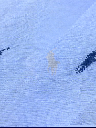 Skjorte Polo by Ralph Lauren Polo Ralph Lauren Women's Linen Shirt Blå | 211970730006, 2