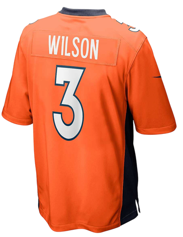 Jersey Nike NFL Denver Broncos Russell Wilson Game Jersey Orange | 67NM-DVGH-8WF-8Z0, 2