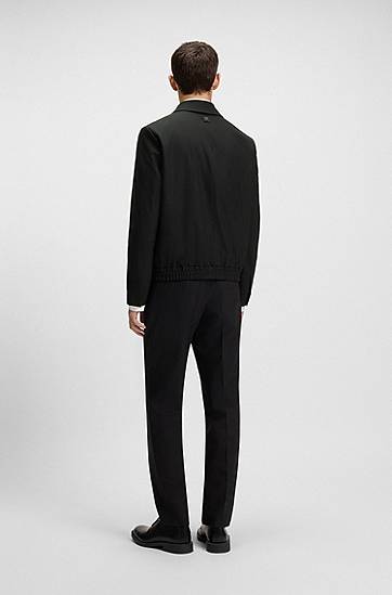 Jakke BOSS Slim-Fit Performance-Stretch Jacket Sort | 50544903, 1
