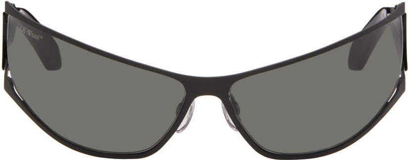 Solbriller Off-White Black Luna Sunglasses Sort | OERI102F23MET0011007
