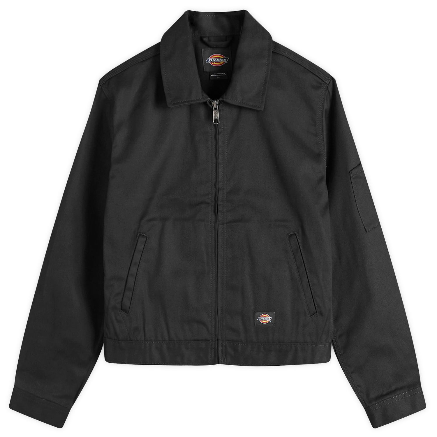 Jakke Dickies Unlined Cropped Eisenhower Jacket Sort | DK0A4YQY-001, 0