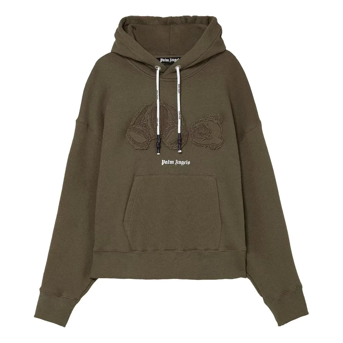 Sweatshirt Palm Angels Palm Angels Bear Hoodie Grøn | PMBB058S21FLE0055601, 0