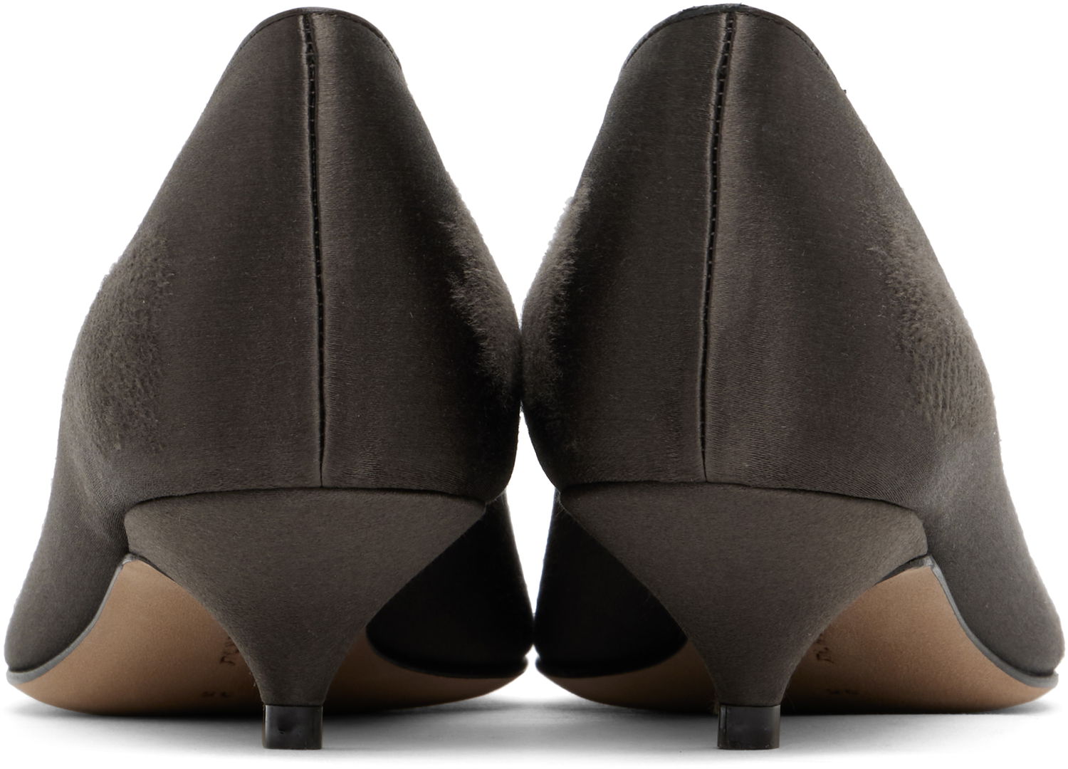 Sneakers og sko The Row The Row Liisa Kitten Heels Grå | F1542-W326, 1