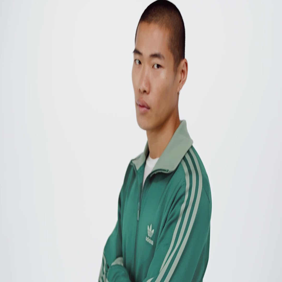 Sweatshirt adidas Performance Adicolor Classics Beckenbauer Track Jacket Grøn | JP2520, 1