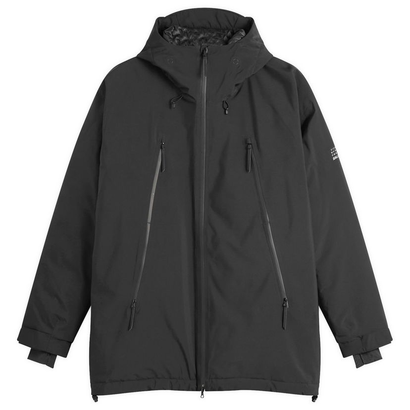 Frakker Maison Margiela Full-Zip Hooded Padded Coat with Angled Pockets Sort | SH0AM0067-M35594-900