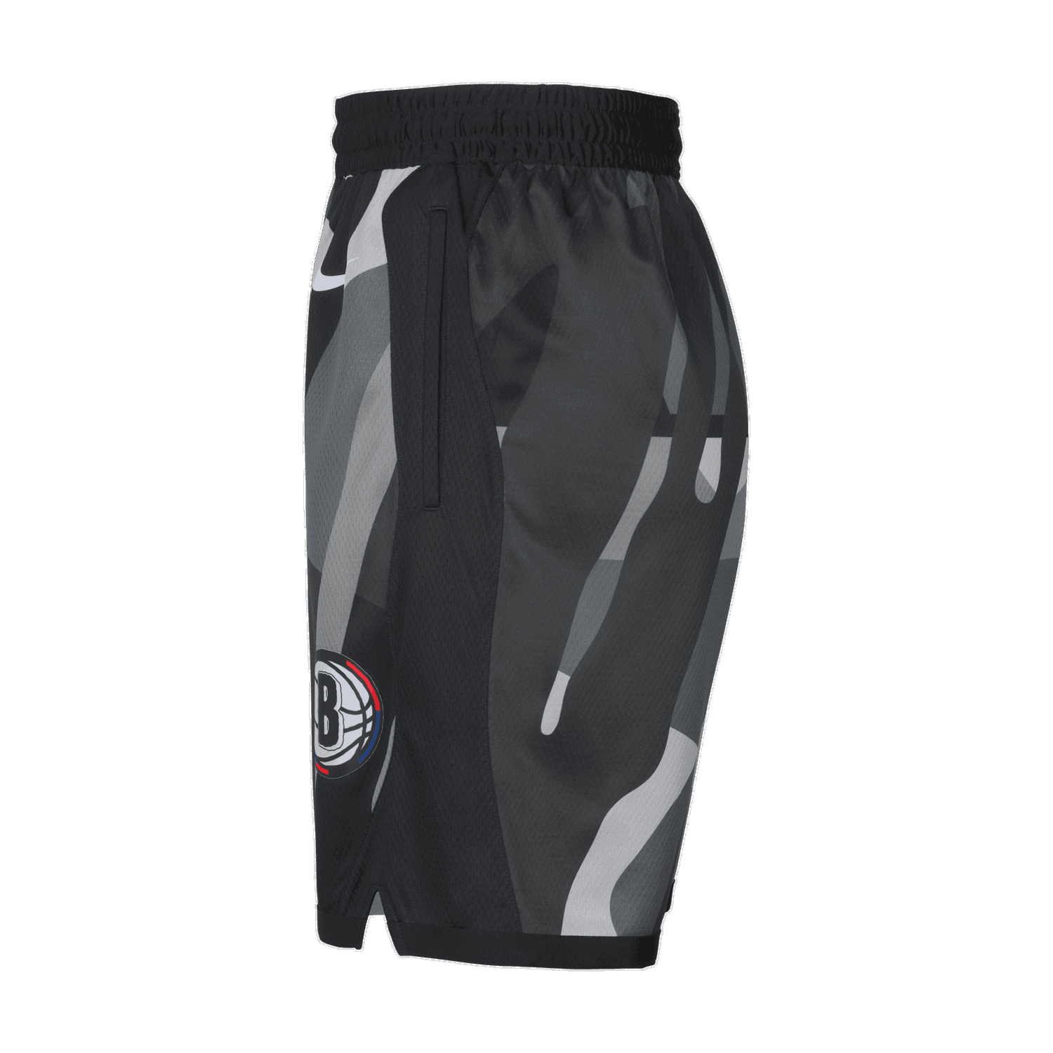 Shorts Nike Brooklyn Nets 2024 Swingman Shorts Sort | FQ4398, 1