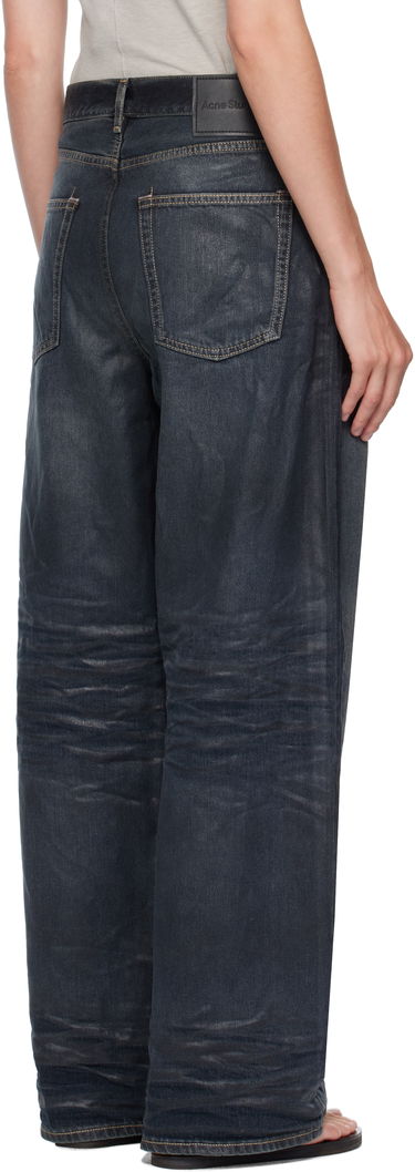 Jeans Acne Studios Acne Studios Loose Fit 1981 Jeans Blå | C00093-, 2