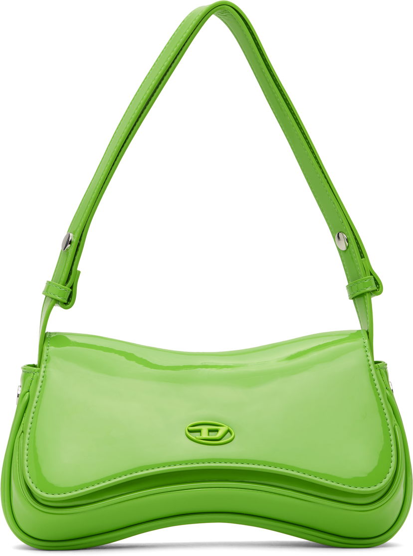Håndtaske Diesel Play Clutch Bag Grøn | X10202 P6255
