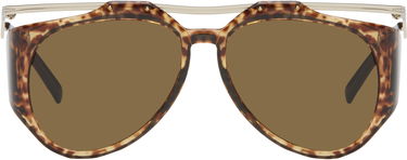 Solbriller Saint Laurent Saint Laurent SL M137 Amelia Sunglasses Brun | SL M137 AMELIA-002, 0