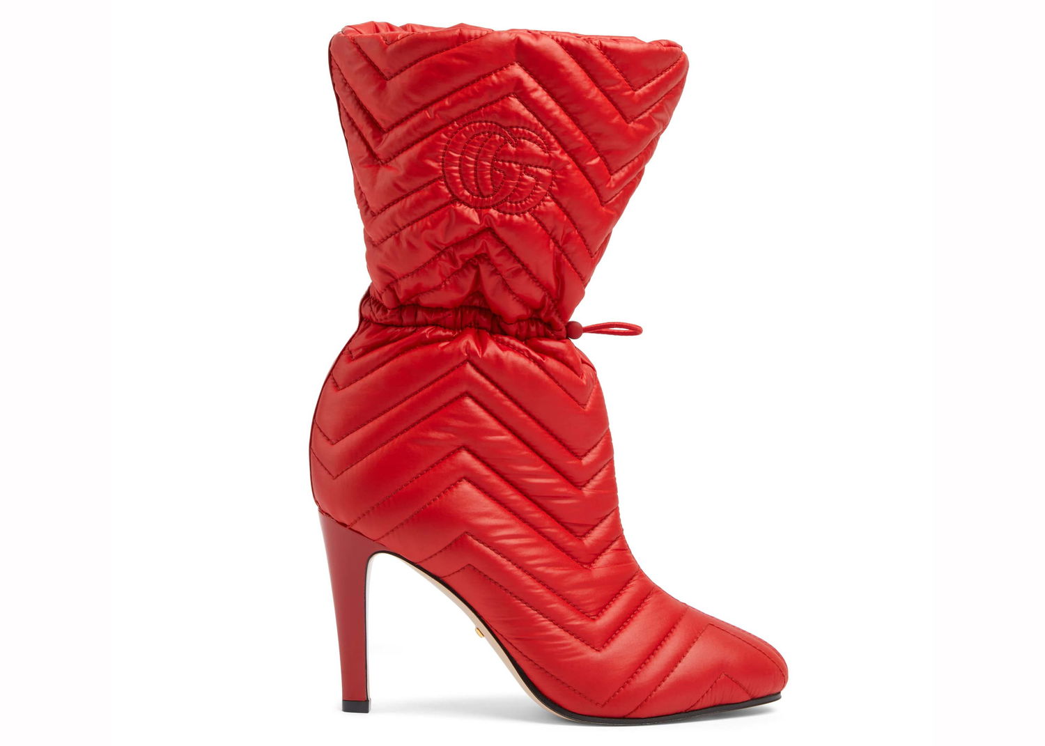 Sneakers og sko Gucci Matelasse 95mm Ankle Boots Rød | 719834 FAAUV 6447, 0