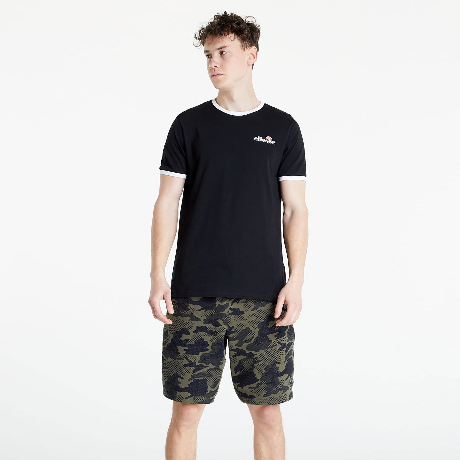 T-shirt Ellesse Meduno Tee Sort | SHL10164011, 0