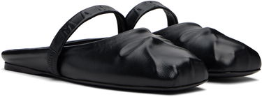 Tøj Marni Marni Nappa Leather Sabot Slippers Sort | SBMS010400 P3628, 3