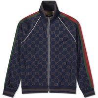 Jakke Gucci GG Jersey Track Jacket Mørkeblå | 695955-XJF41-4544, 2