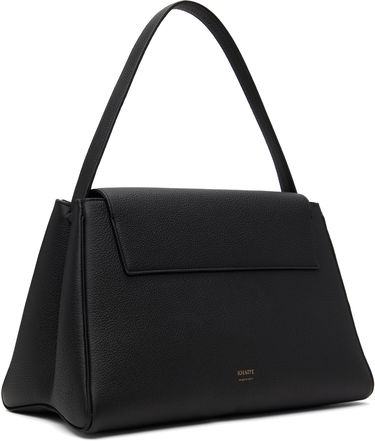 Håndtaske Khaite KHAITE Audrey Leather Top Handle Bag Sort | H2044-914, 2