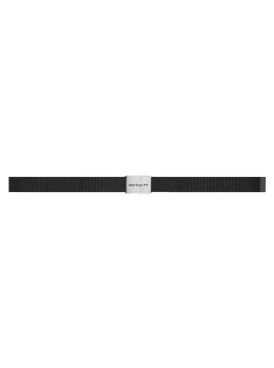 Bælter Carhartt WIP Clip Chrome Black Sort | I019176 89XX