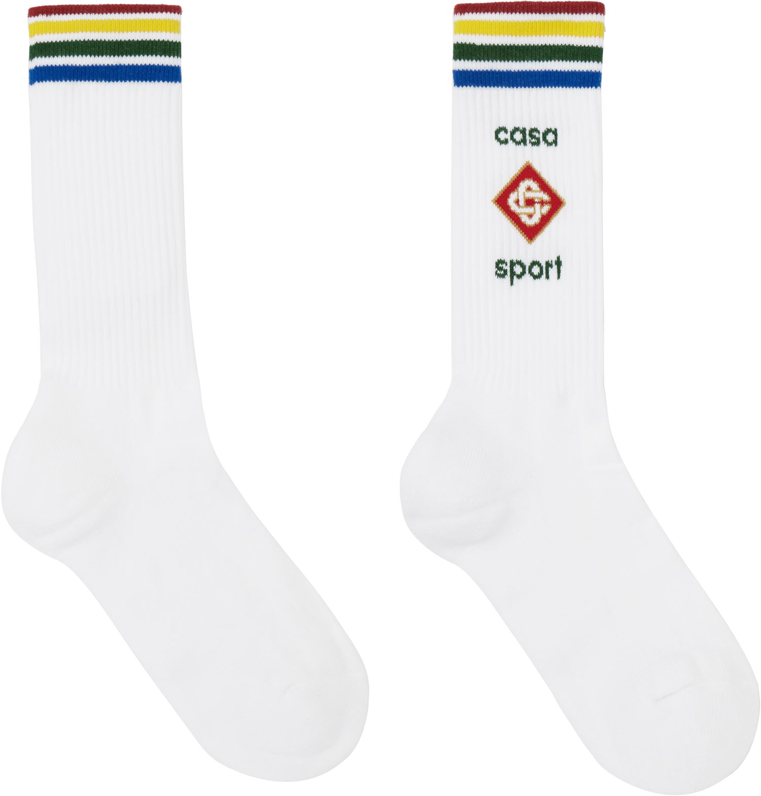 Sokker Casablanca Sport Socks Hvid | APS25-ACC-010-02, 1